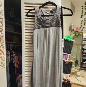 Knit tank dress